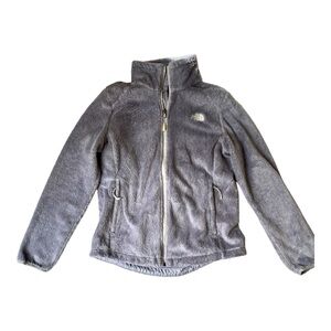 The North Face Fuzzy Fleece Womwn’s Zip Up Jacket Size Medium.